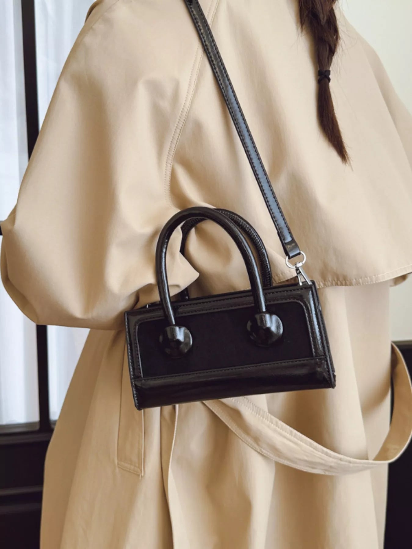 Top Handle Crossbody Bag