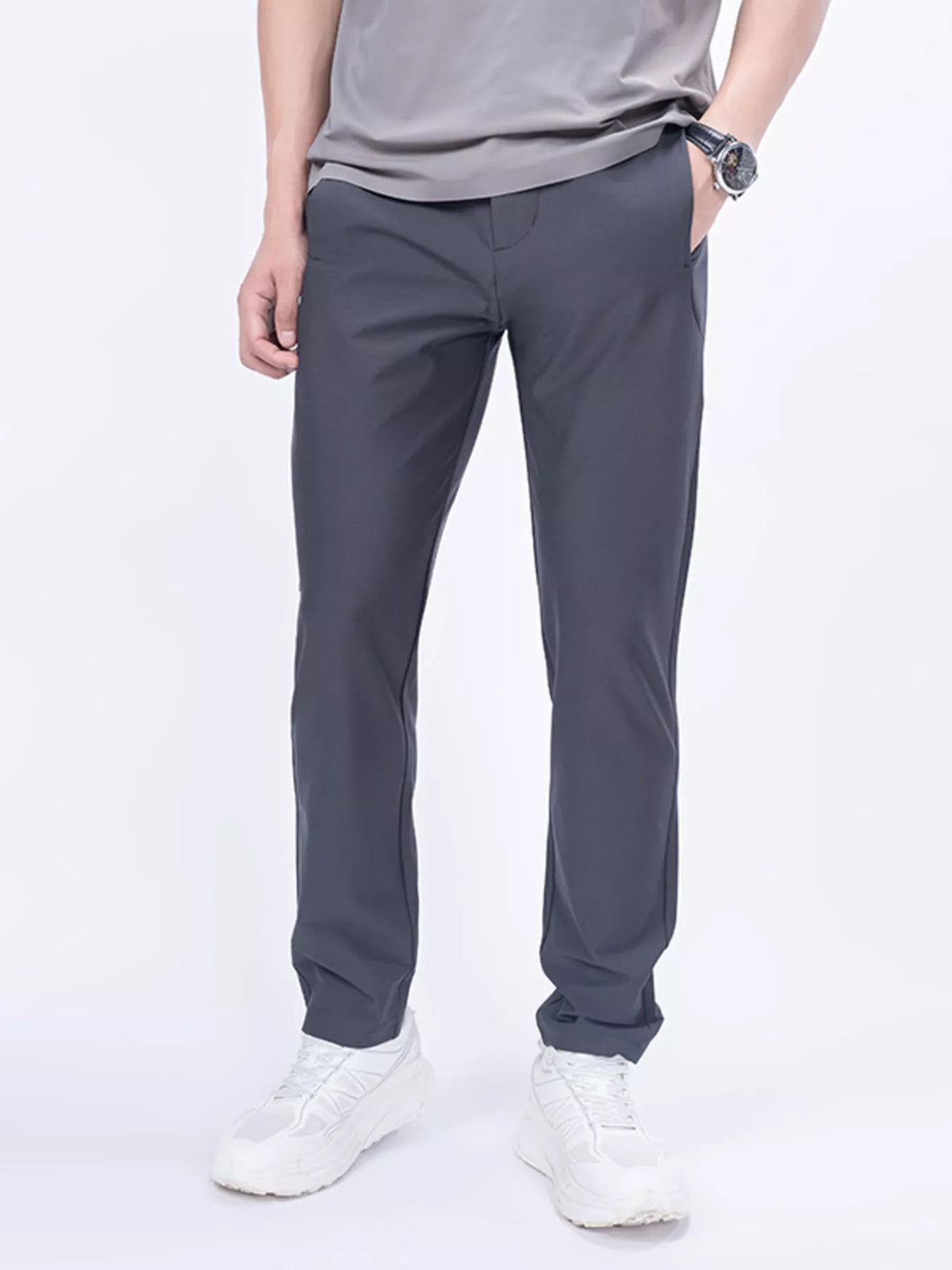 Pantalones casuales ajustados de tallas grandes para hombre