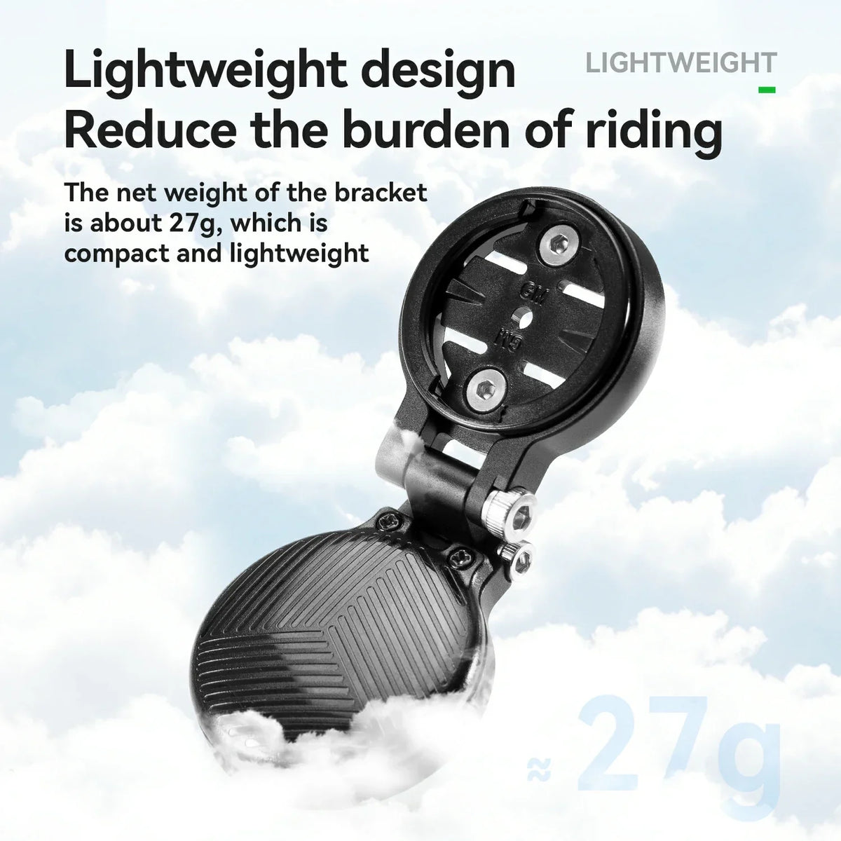 Adjustable Headset Cap Bike Computer Mount