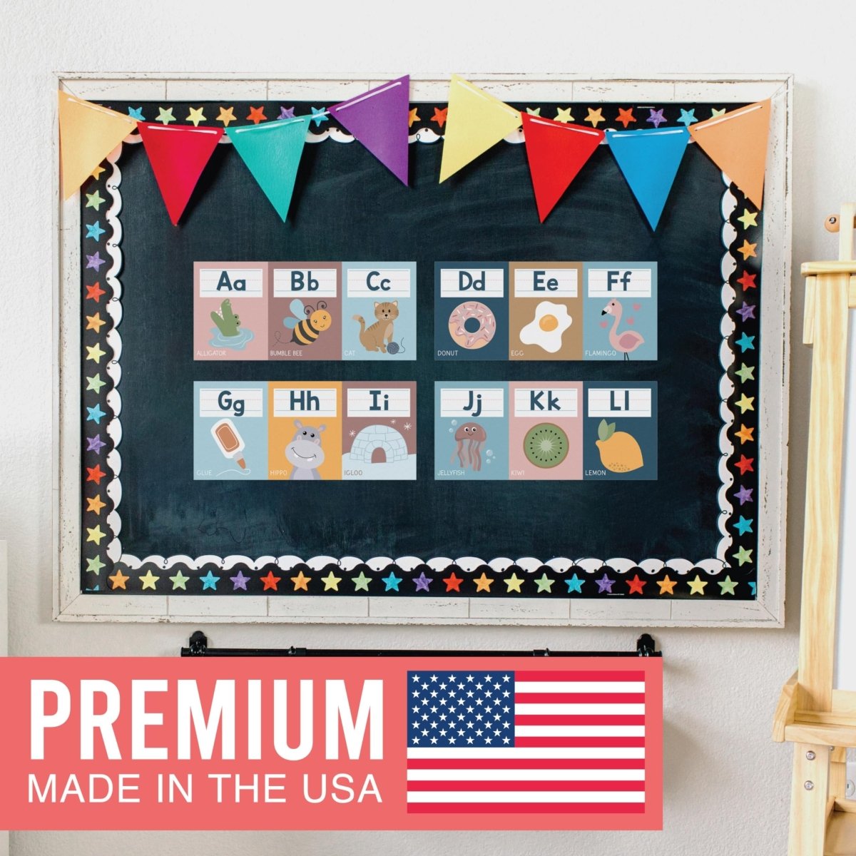 Letters & Numbers Jumpstart Kit: Boho 12 Poster Pack
