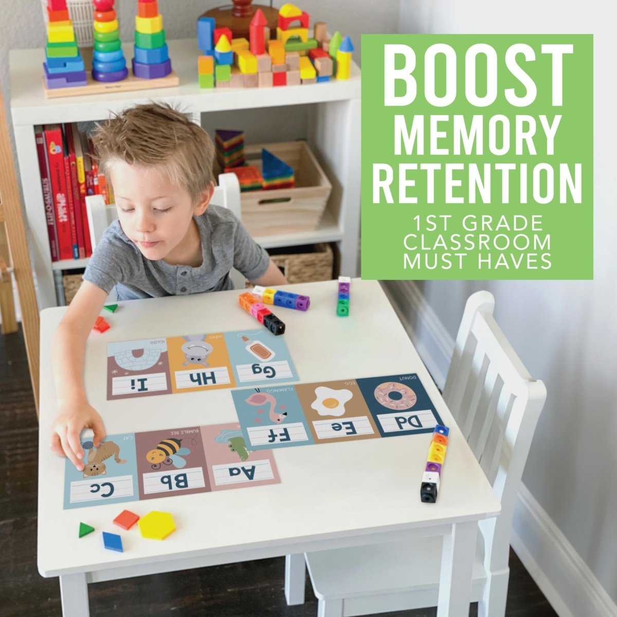 Letters & Numbers Jumpstart Kit: Boho 12 Poster Pack