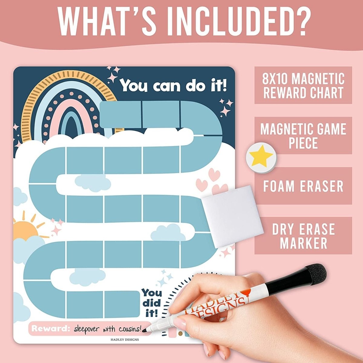 Juego de recompensa motivacional + regalos adicionales