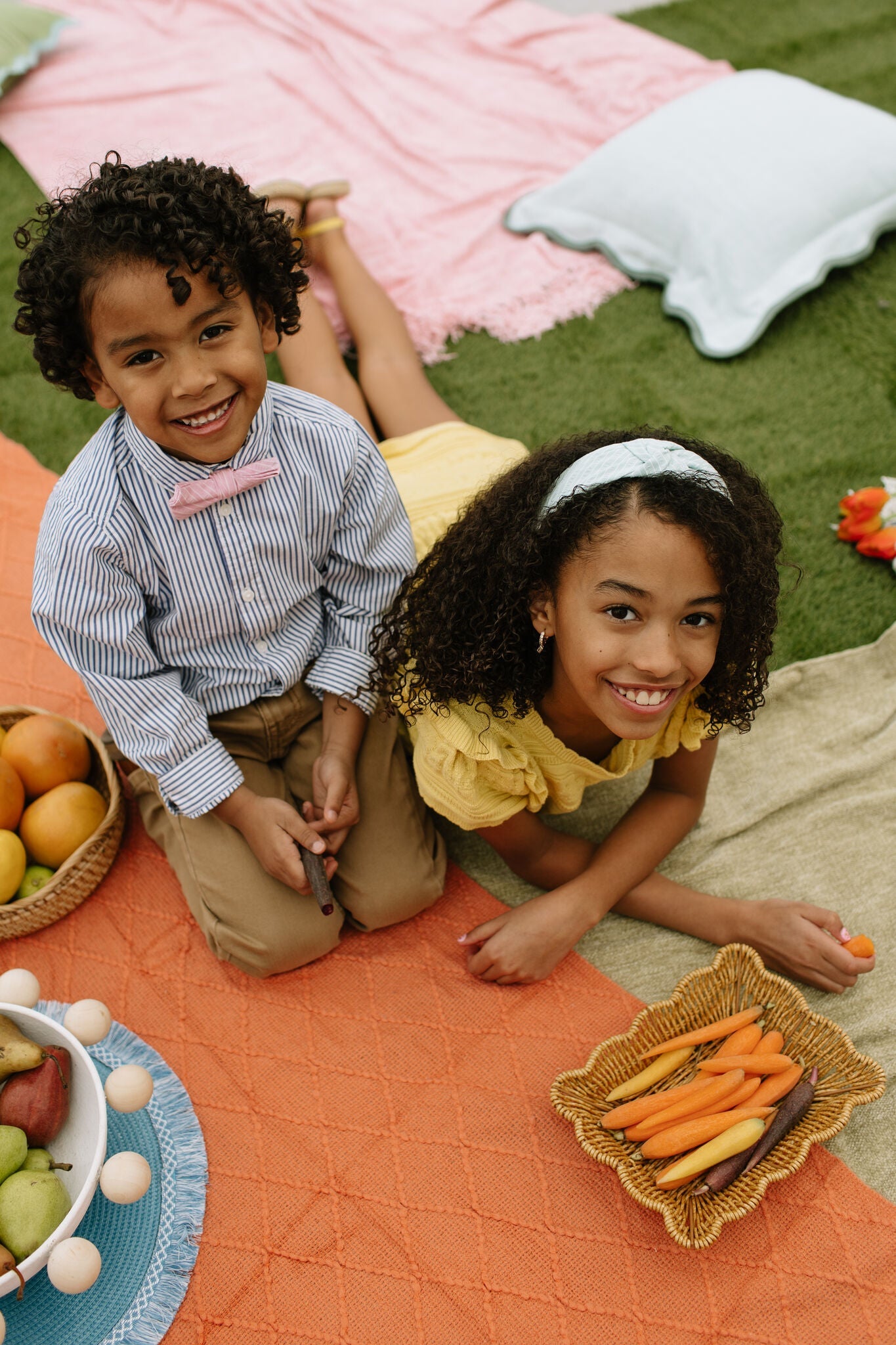 Bubble Gum Stripe Bow Tie for Boys