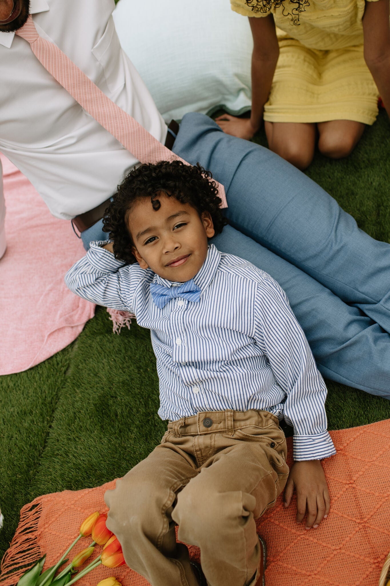 Bubble Gum Stripe Men's Tie