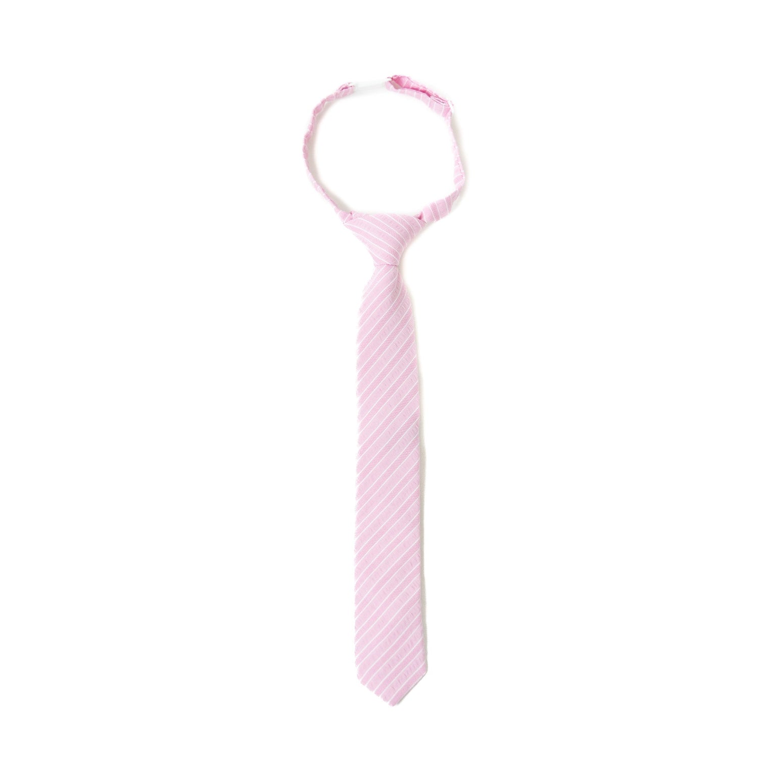 Bubble Gum Stripe Boys Tie