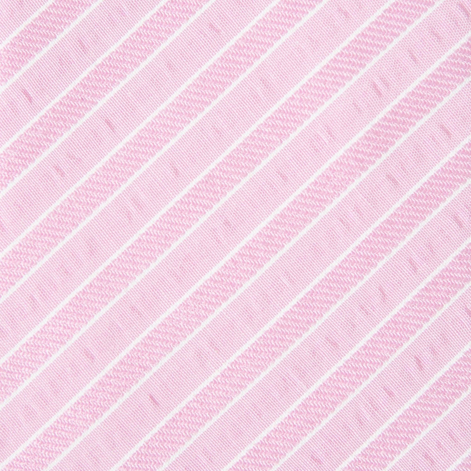 Bubble Gum Stripe - Men's Pre-tied Bow Tie