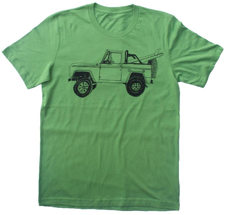 Viaje de surf Bronco Leaf Green