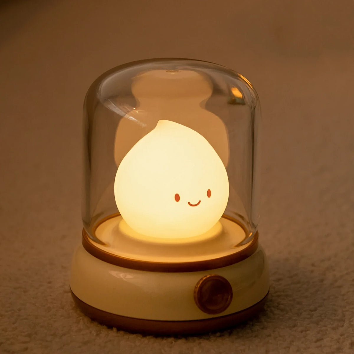 Linterna de llama kawaii