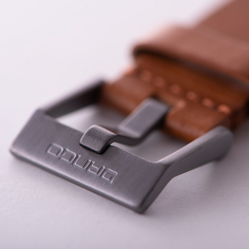CORREA DE RELOJ DE CUERO ITALIANO DANGO