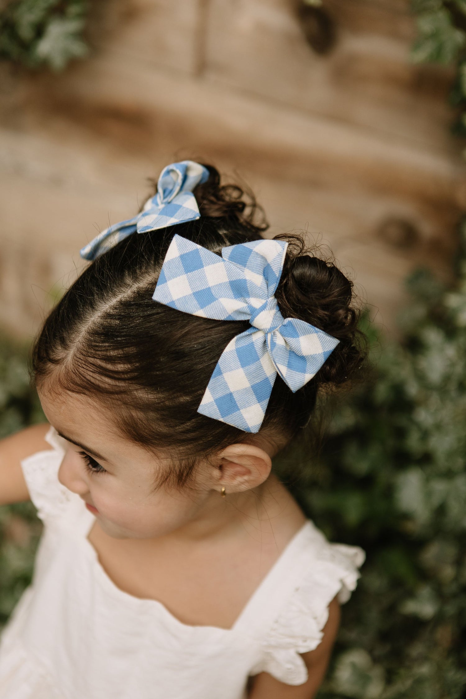 Daybreak Plaid Petite Hair Bow