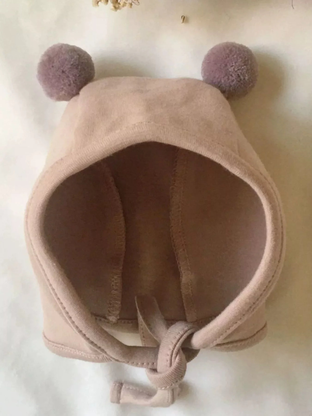 Children's Bear Pom-Pom Hat