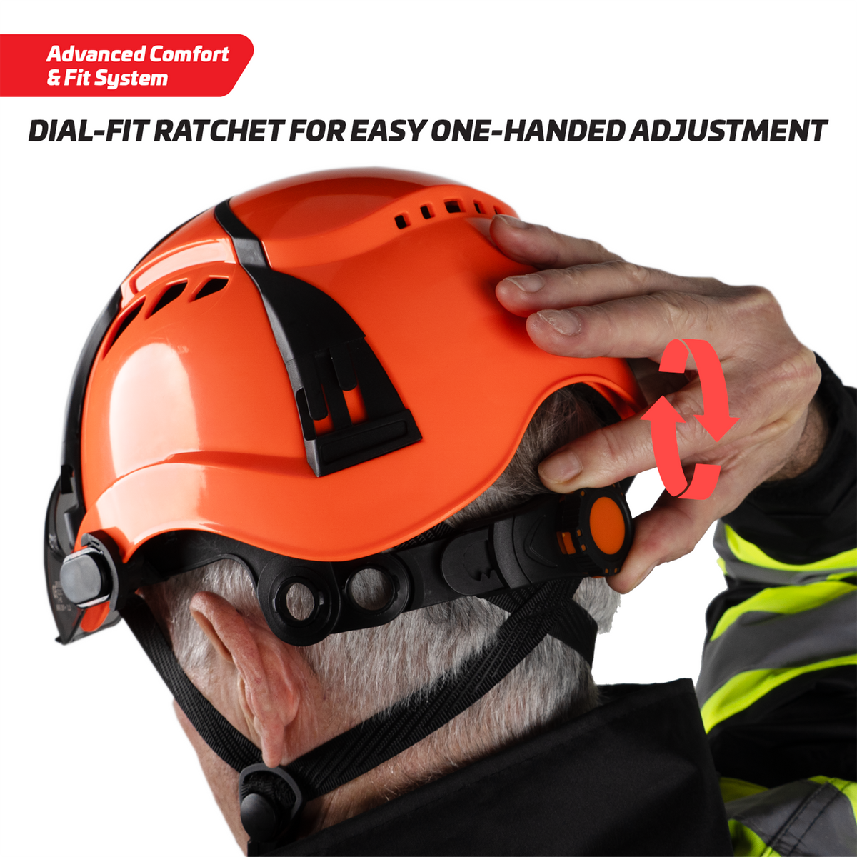 Type 2 Class C Safety Vented Helmet