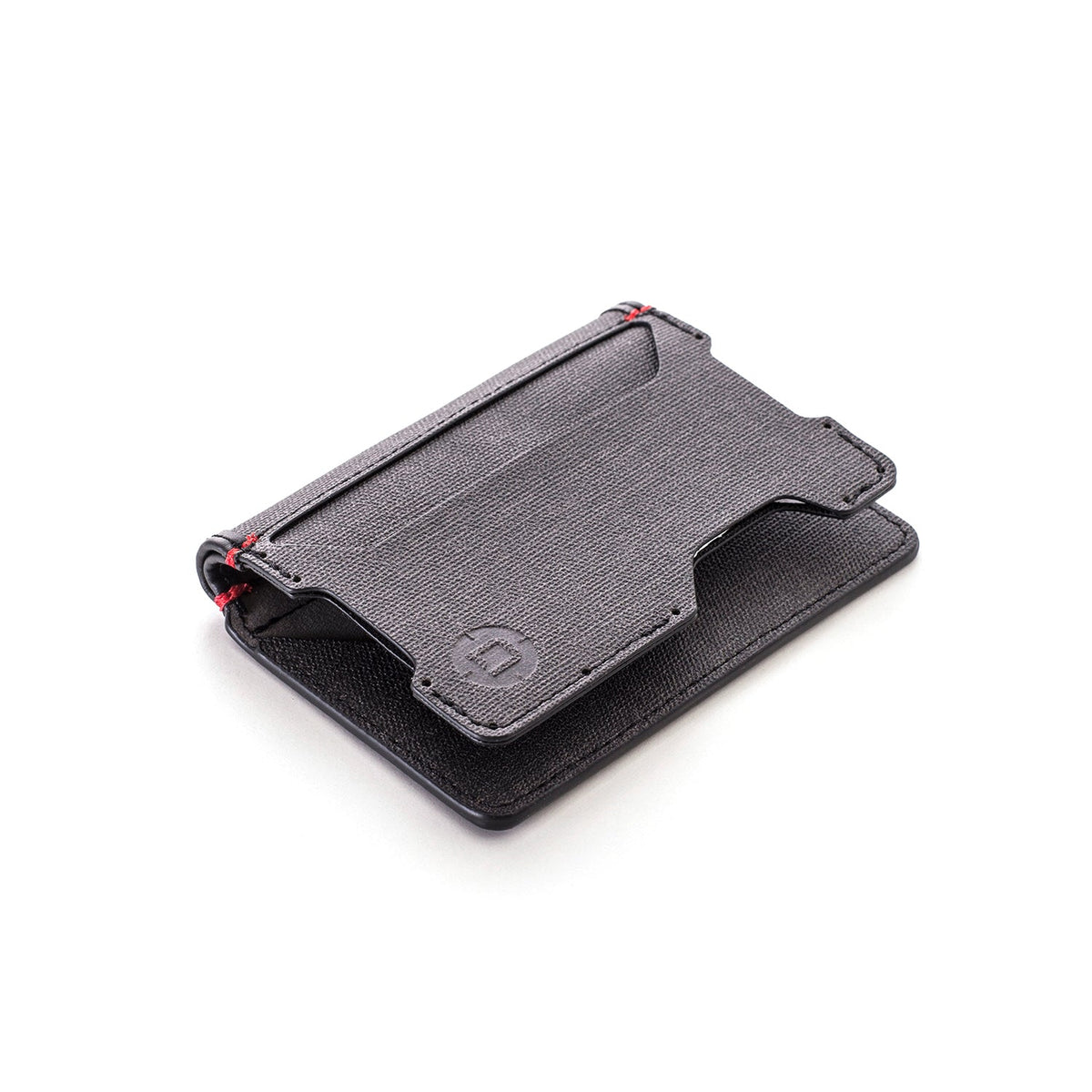 Cartera plegable DTEX de 3 bolsillos con cavidad para bolígrafo