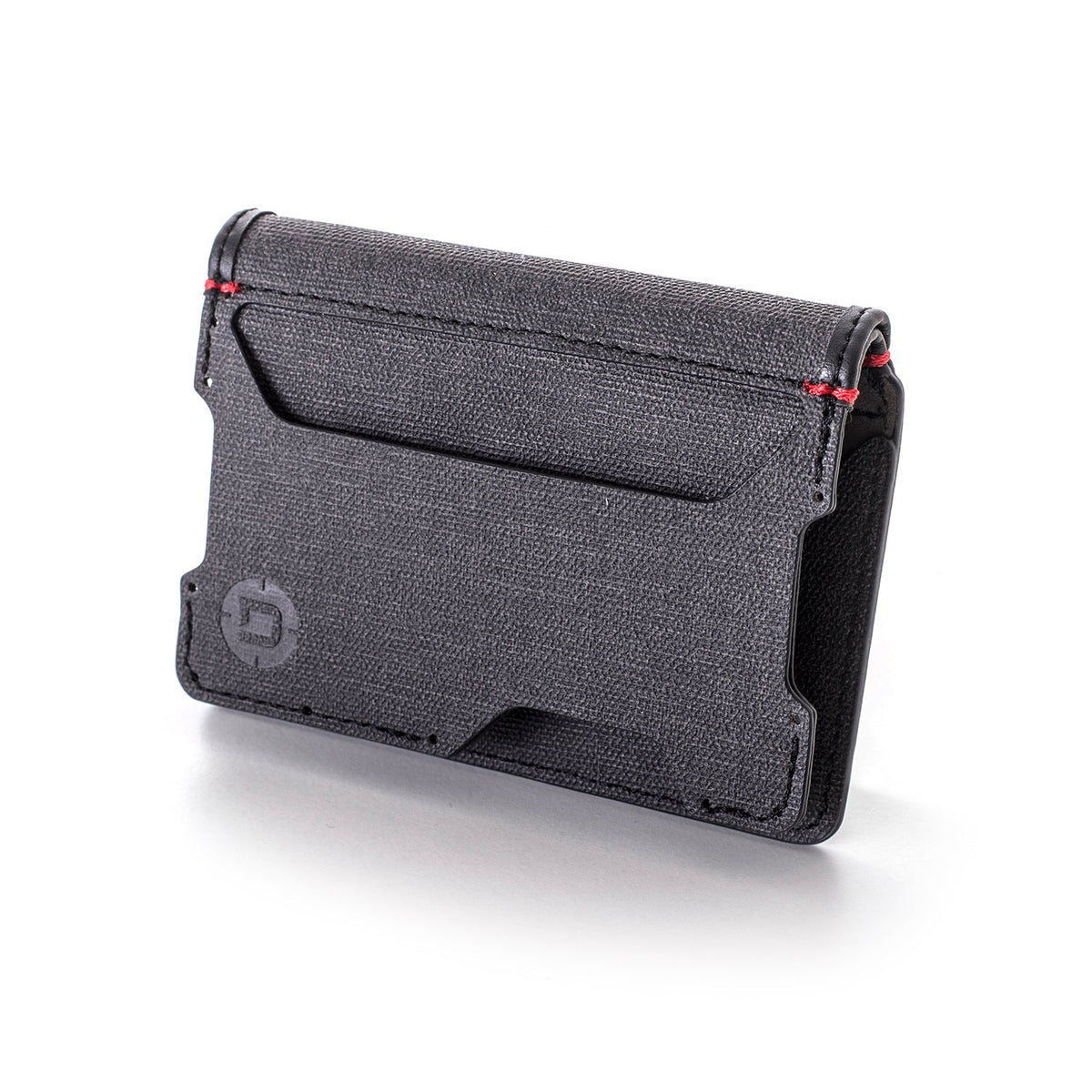 Cartera plegable DTEX de 3 bolsillos con cavidad para bolígrafo