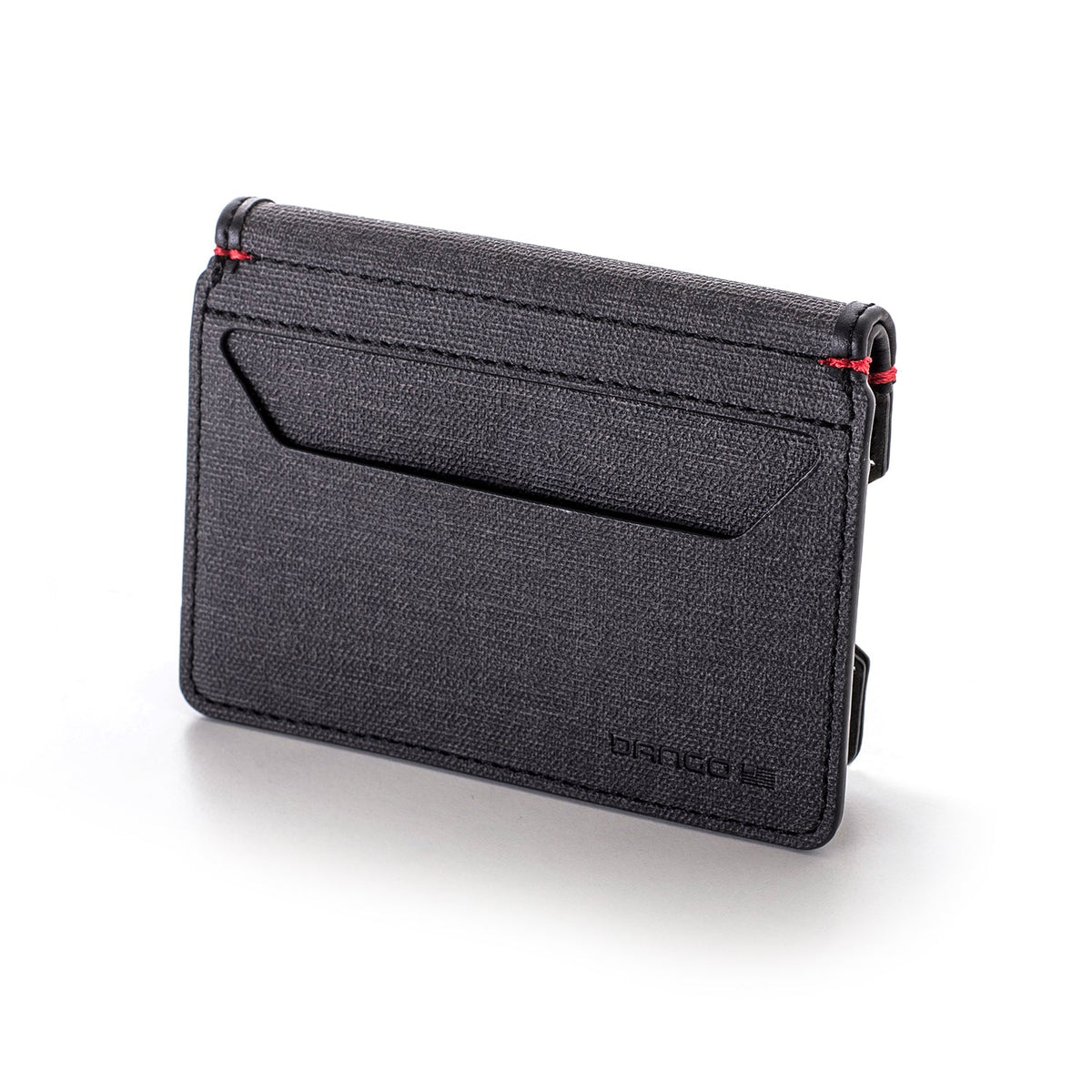 Cartera plegable DTEX de 3 bolsillos con cavidad para bolígrafo