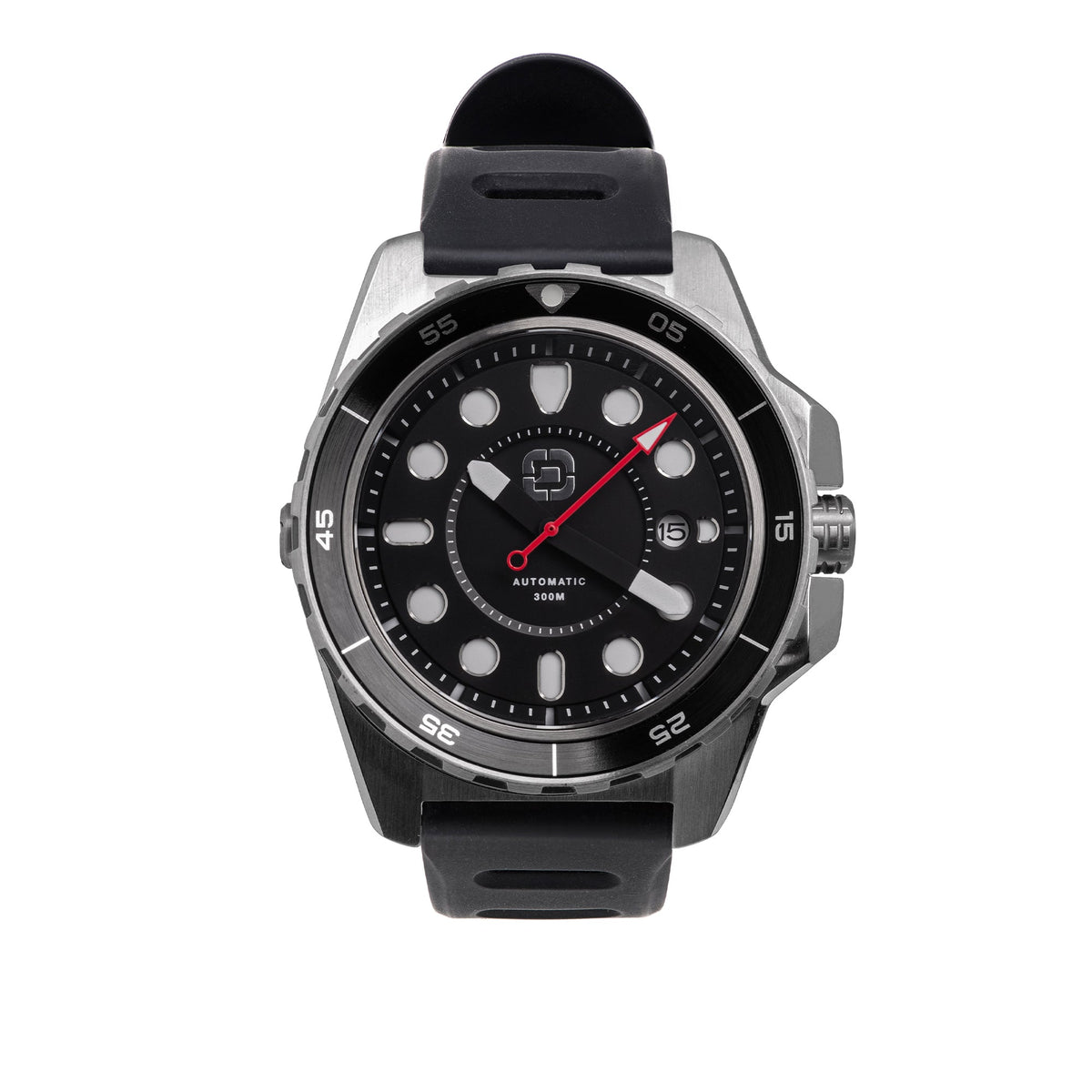 DV-02 - RELOJ DE BUCEO AUTOMÁTICO CON CORREA DEPORTIVA DE SILICONA