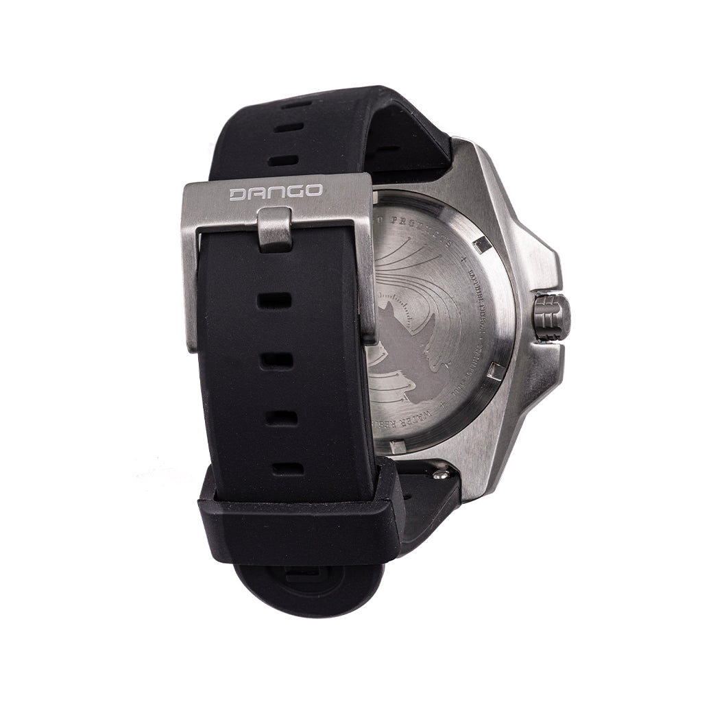 DV-02 - RELOJ DE BUCEO AUTOMÁTICO CON CORREA DEPORTIVA DE SILICONA
