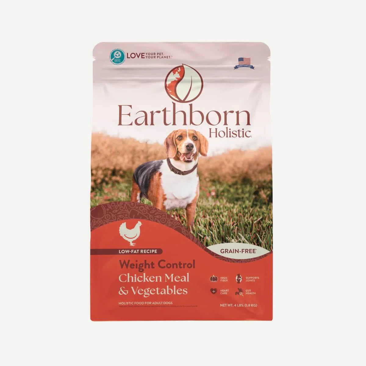 Alimento seco para perros Earthborn Grain Free Weight Control