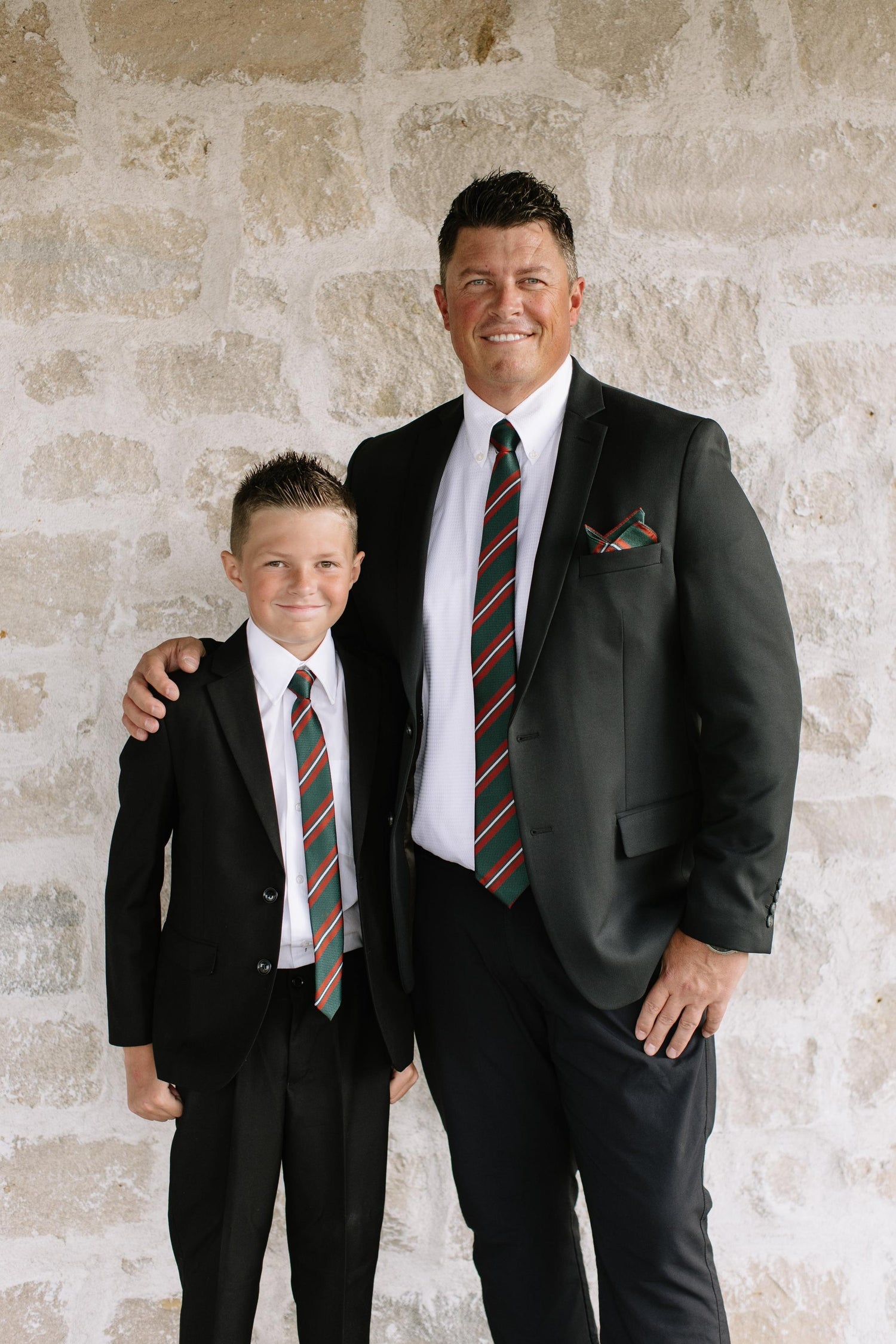 Ebenezer Stripe - Youth Tie