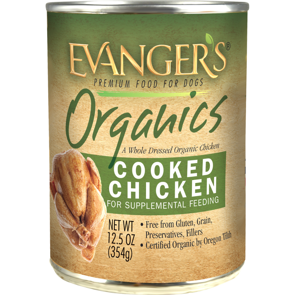 Comida húmeda para perros Evanger's Organics All Life Stages (12.5 oz)
