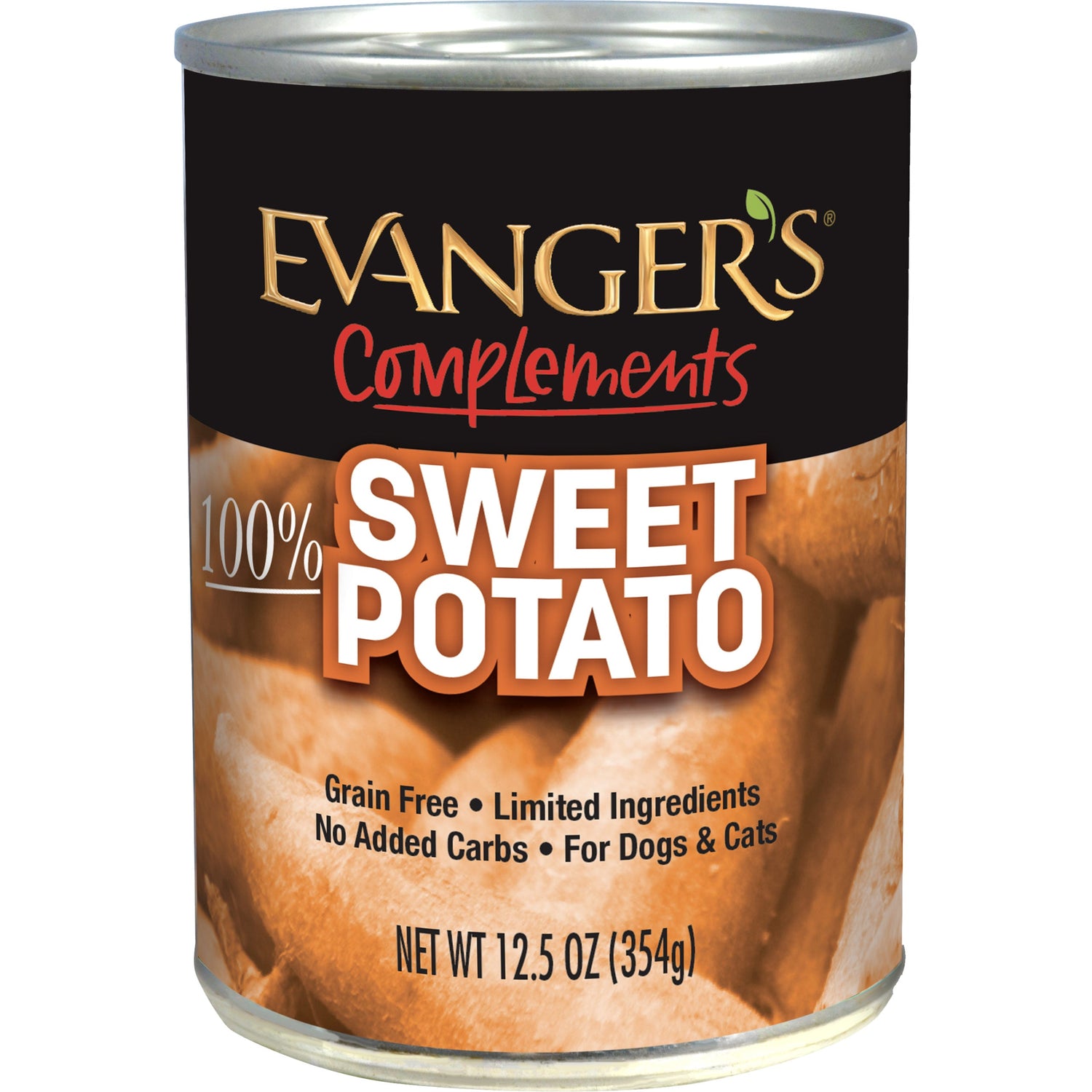 Evanger's Complements Grain Free All Life Stages Sweet Potato - Alimento húmedo para perros y gatos (340 g)