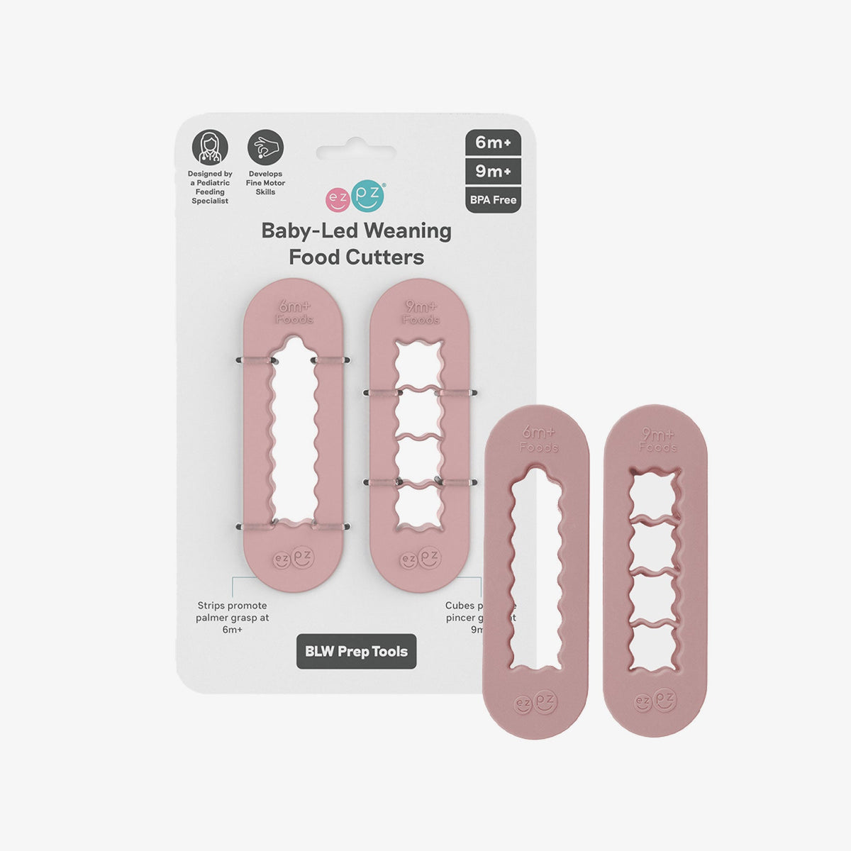 Cortadores de alimentos para el Baby-Led Weaning