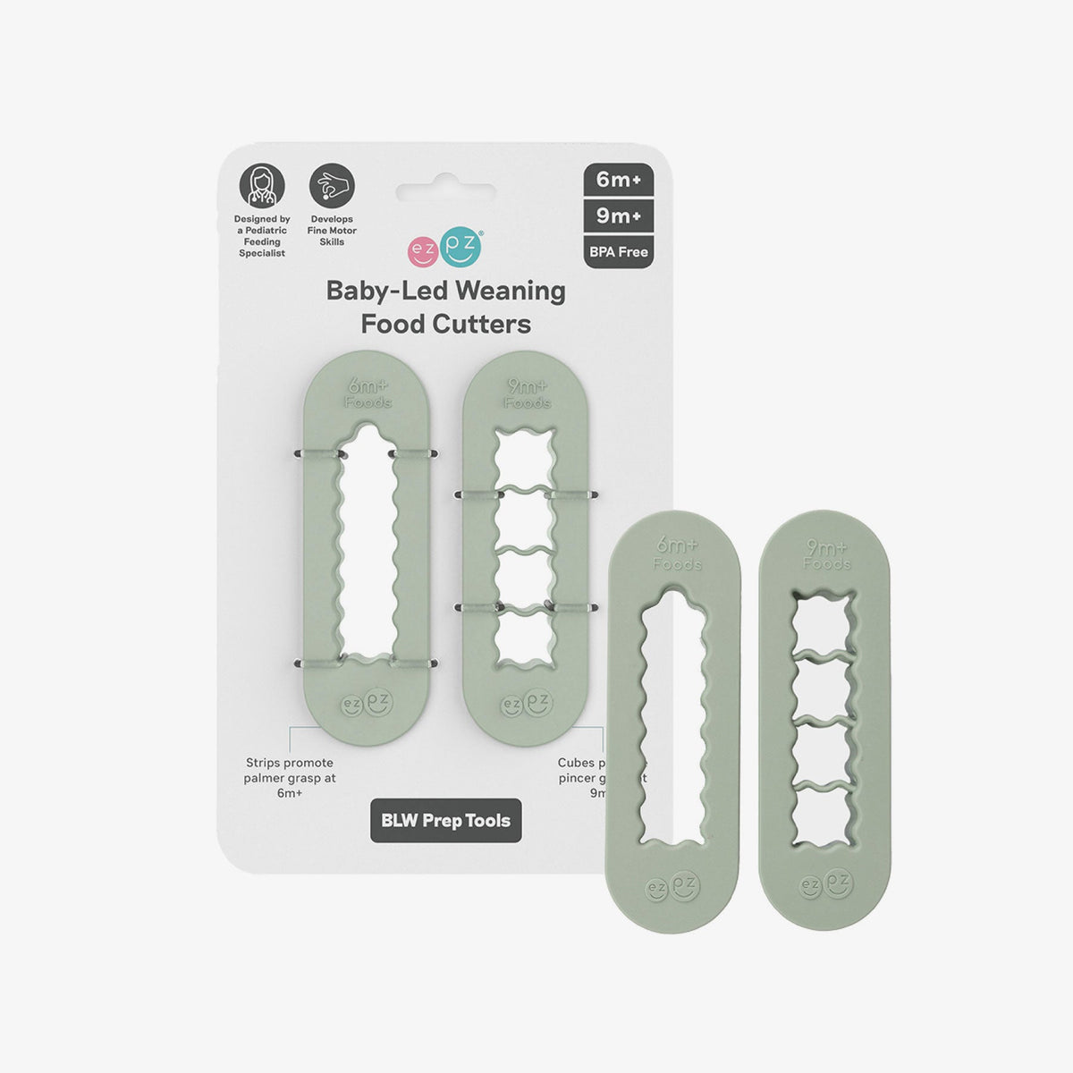 Cortadores de alimentos para el Baby-Led Weaning