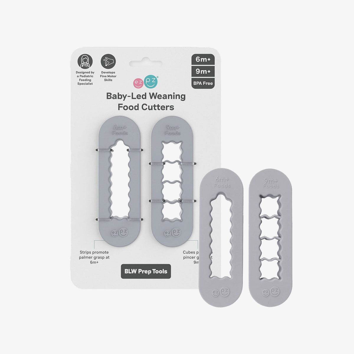 Cortadores de alimentos para el Baby-Led Weaning