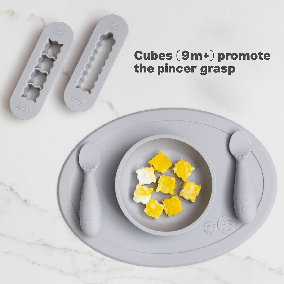 Cortadores de alimentos para el Baby-Led Weaning