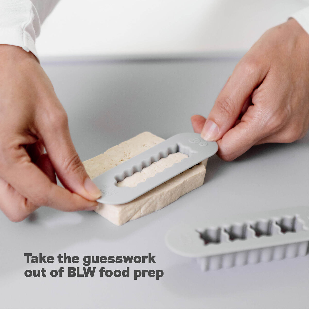 Cortadores de alimentos para el Baby-Led Weaning