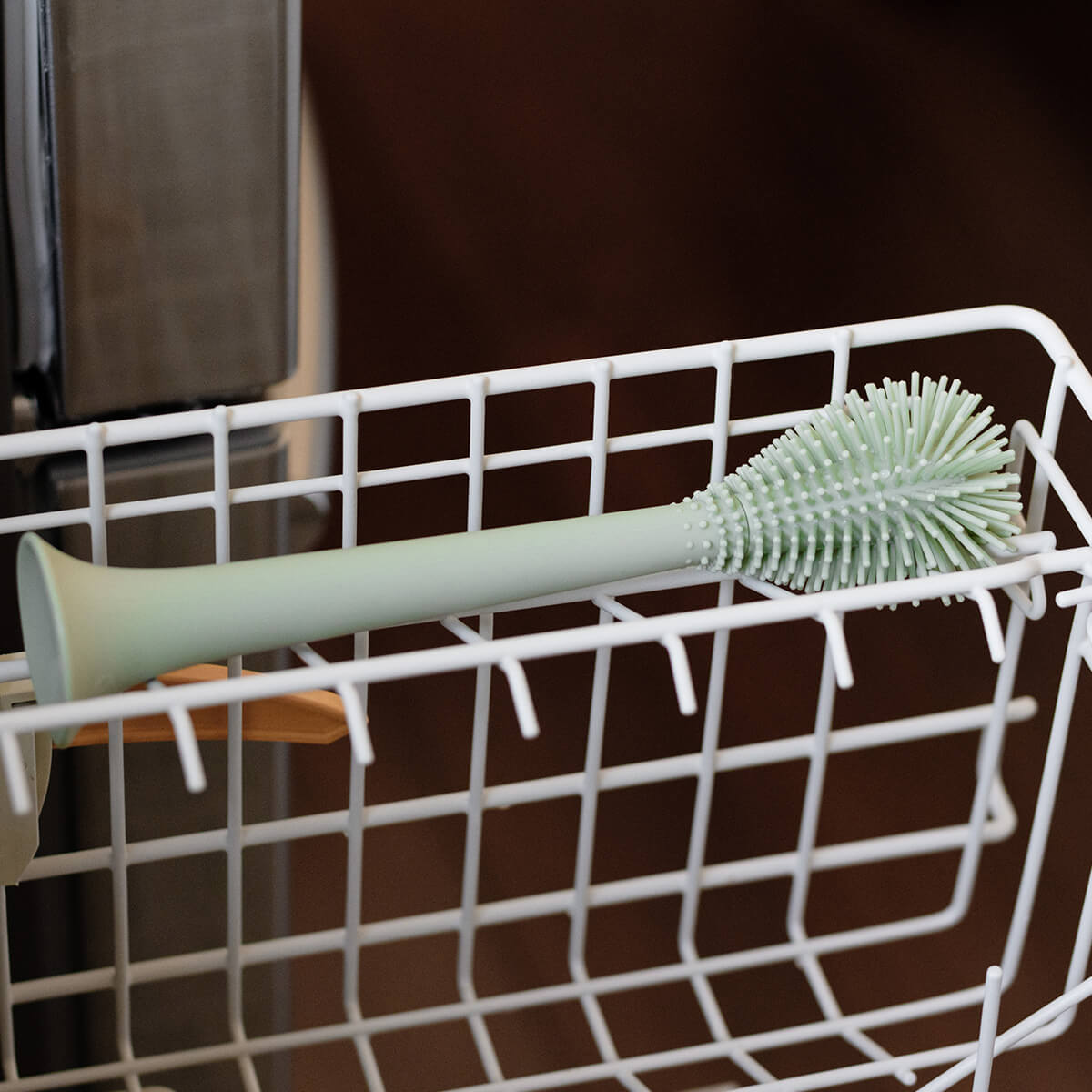 Premium Silicone Bottle & Cookware Cleaning Brush