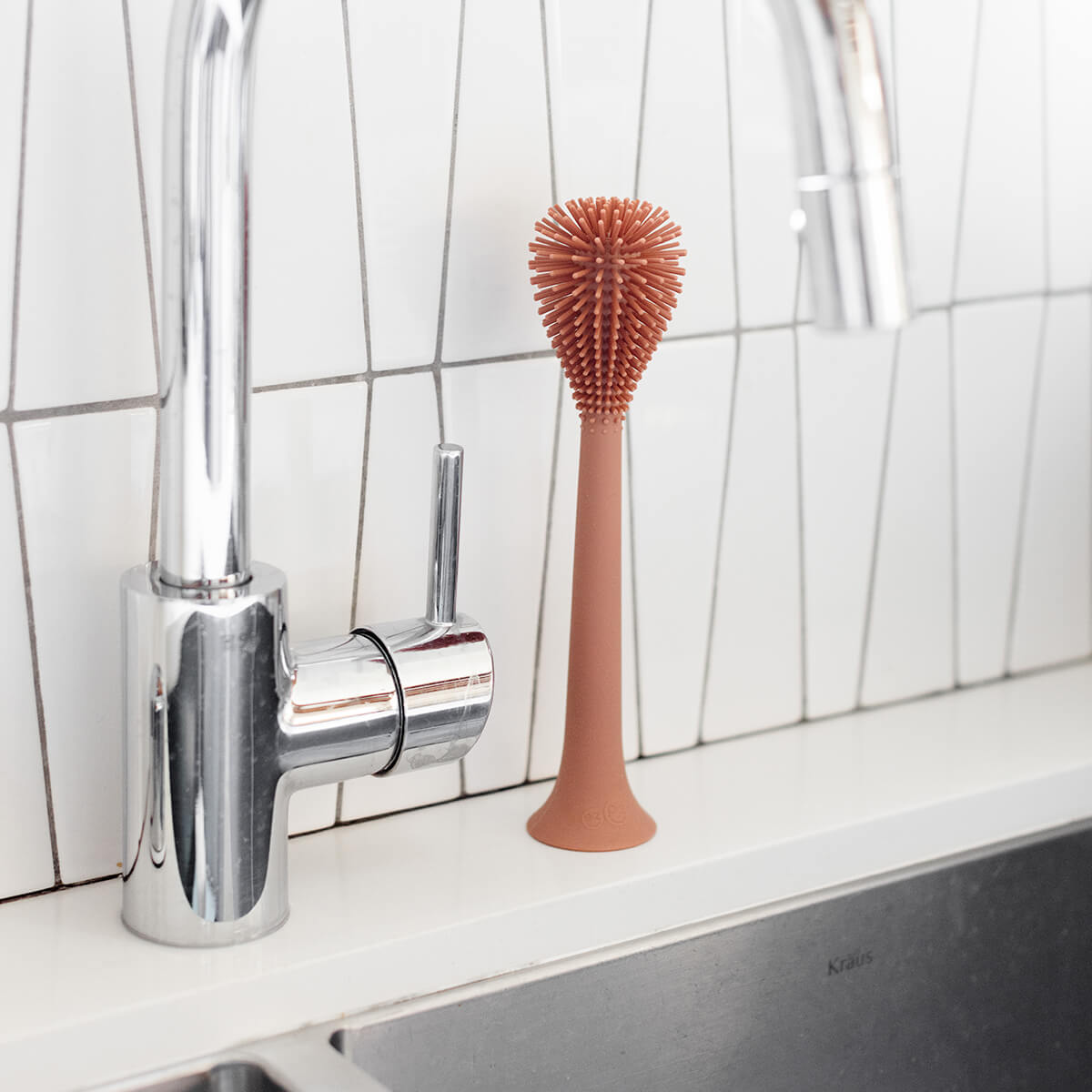 Premium Silicone Bottle & Cookware Cleaning Brush