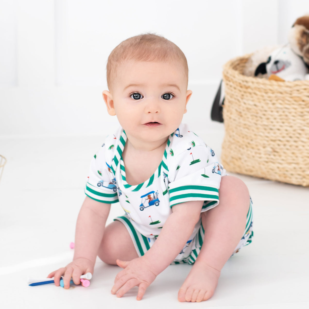 Mono de golf corto Fairway para niño