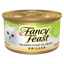 Fancy Feast Asado – Salmón en Salsa Sabrosa (85 g)