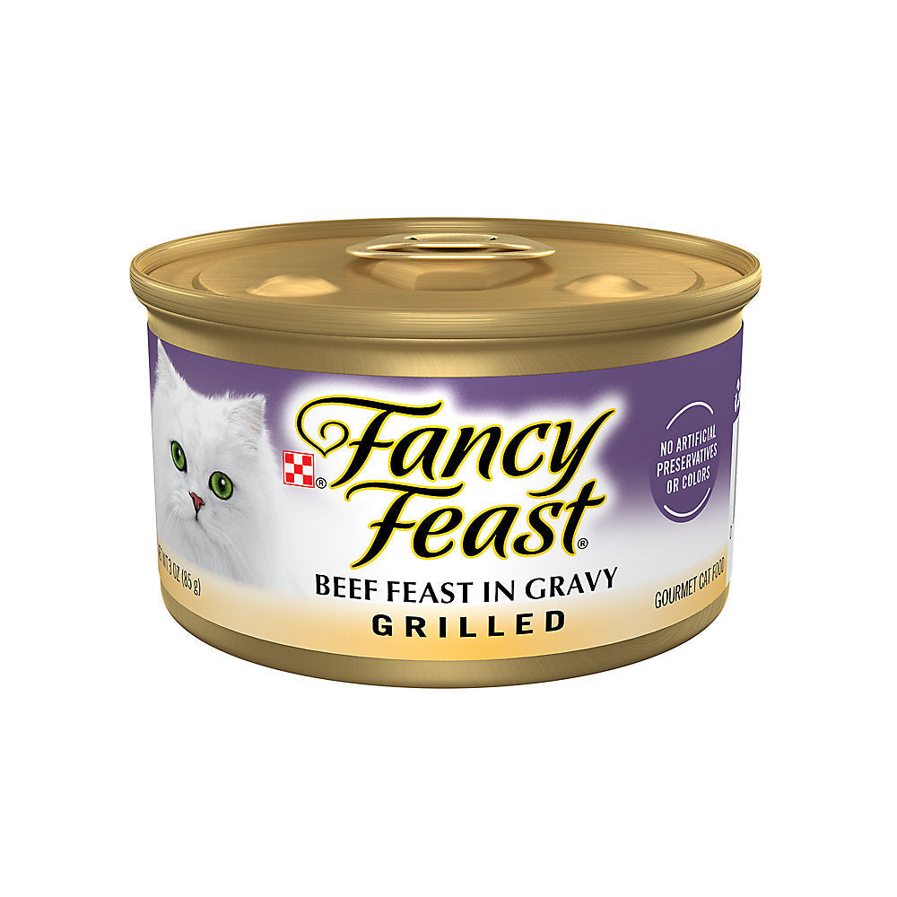 Alimento Húmedo para Gatos Fancy Feast Grilled Beef Feast (85 g)