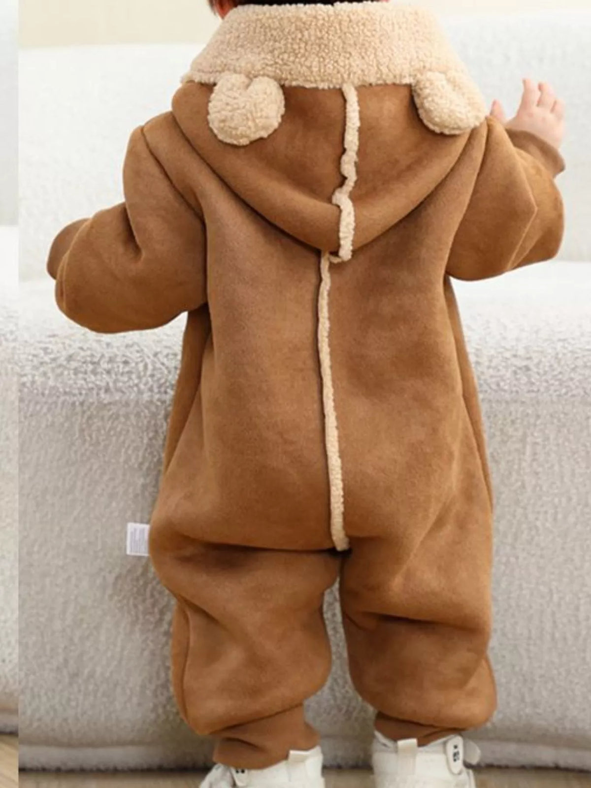 Mono polar con capucha para niños