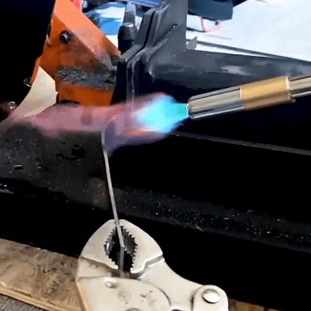 Cabezal de soplete de propano de máxima potencia y encendido automático profesional Flame King Welding 