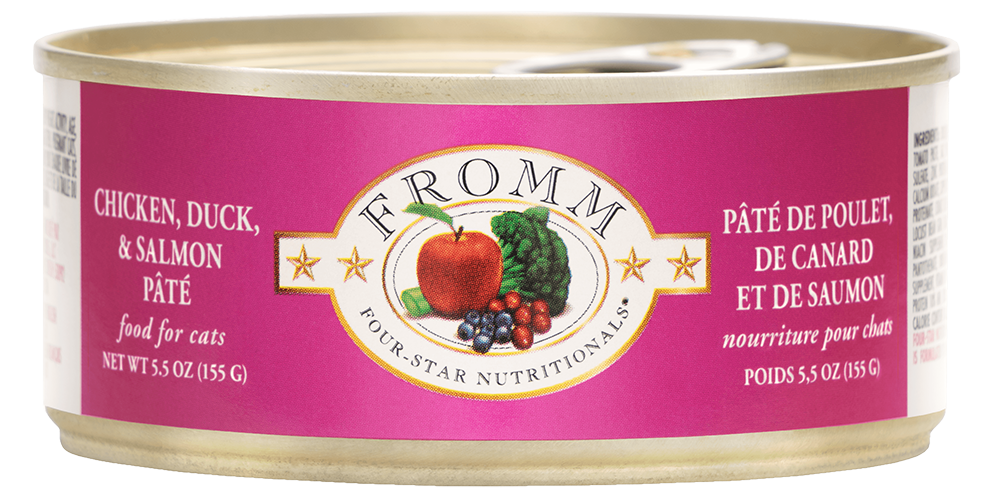 Paté de pollo, pato y salmón Fromm 4 Star (157 g)