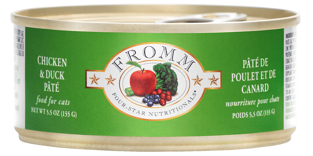 Paté de pollo y pato Fromm 4 Star para gatos (155 g)