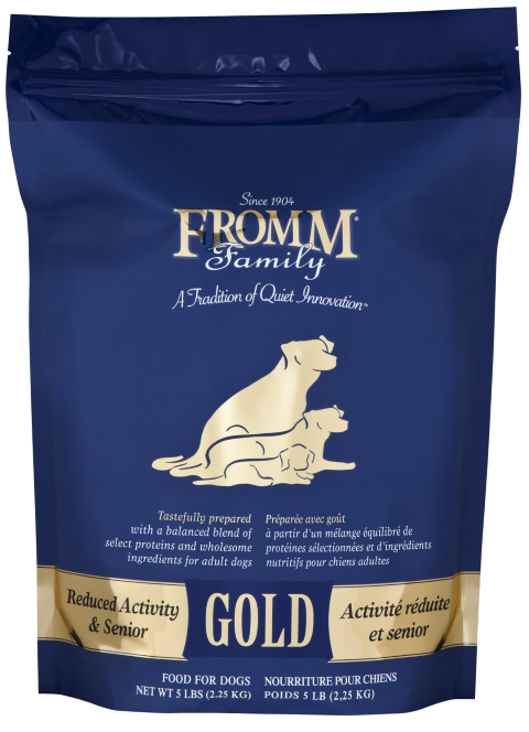 Alimento seco para perros Fromm Gold Senior & Reduced Activity con pollo 