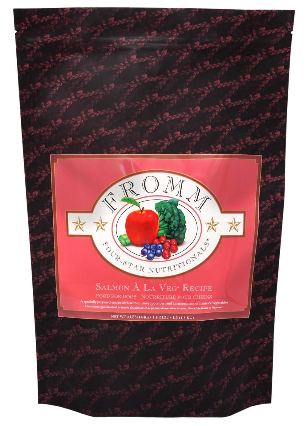 Alimento seco para perros Fromm 4 Star All Life Stages Salmon A La Veg