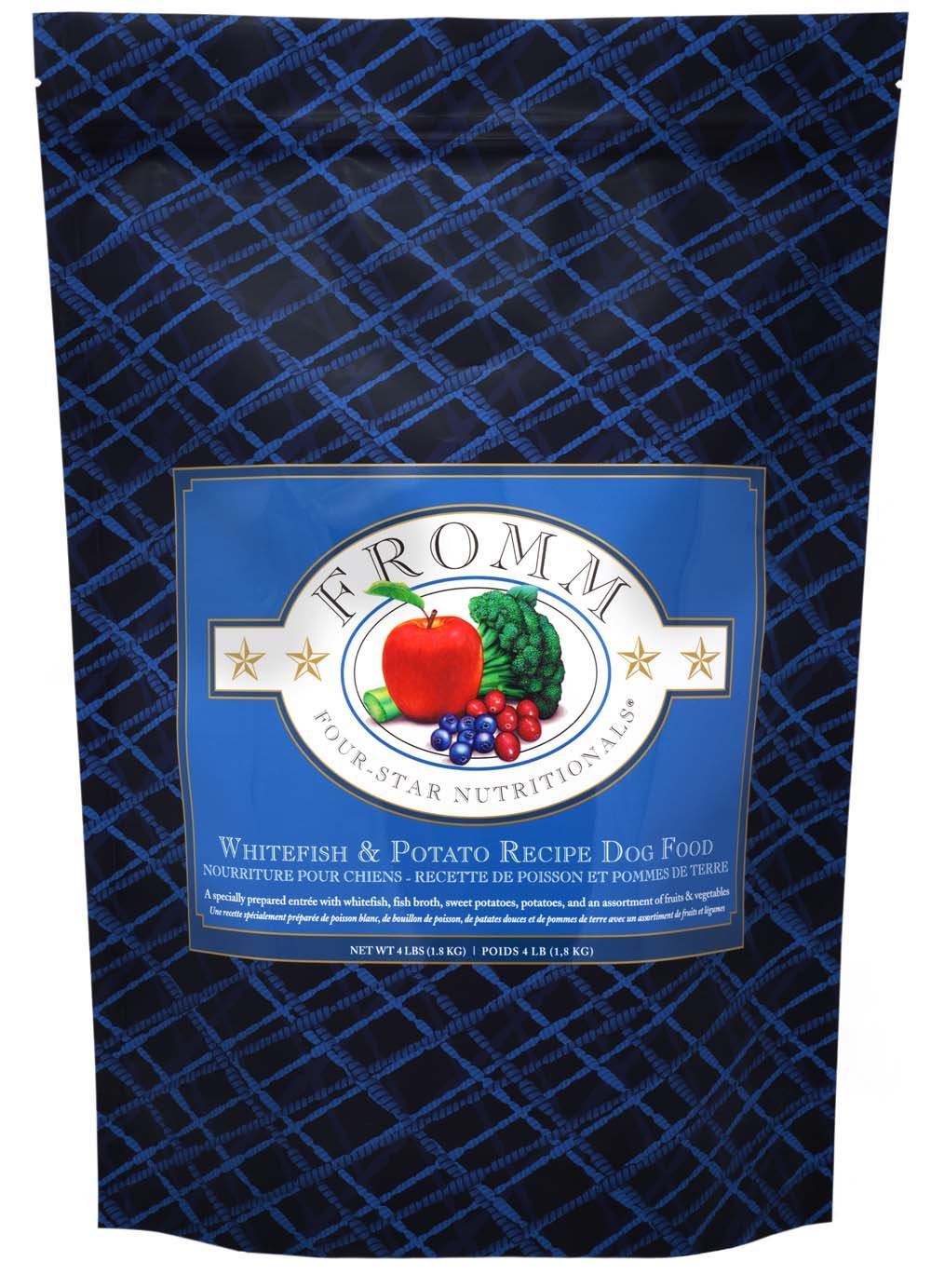 Alimento seco para perros Fromm 4 Star All Life Stages con pescado blanco y patata