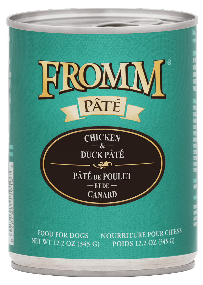 Paté húmedo de pollo y pato para perros Fromm All Life Stages (340 g)