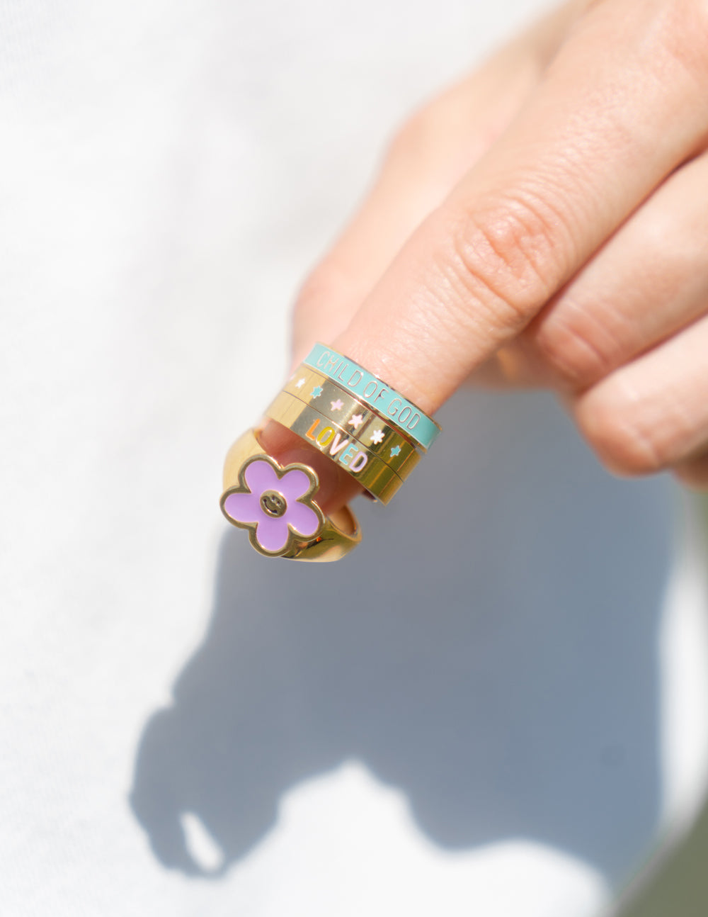 Anillo de oro amado