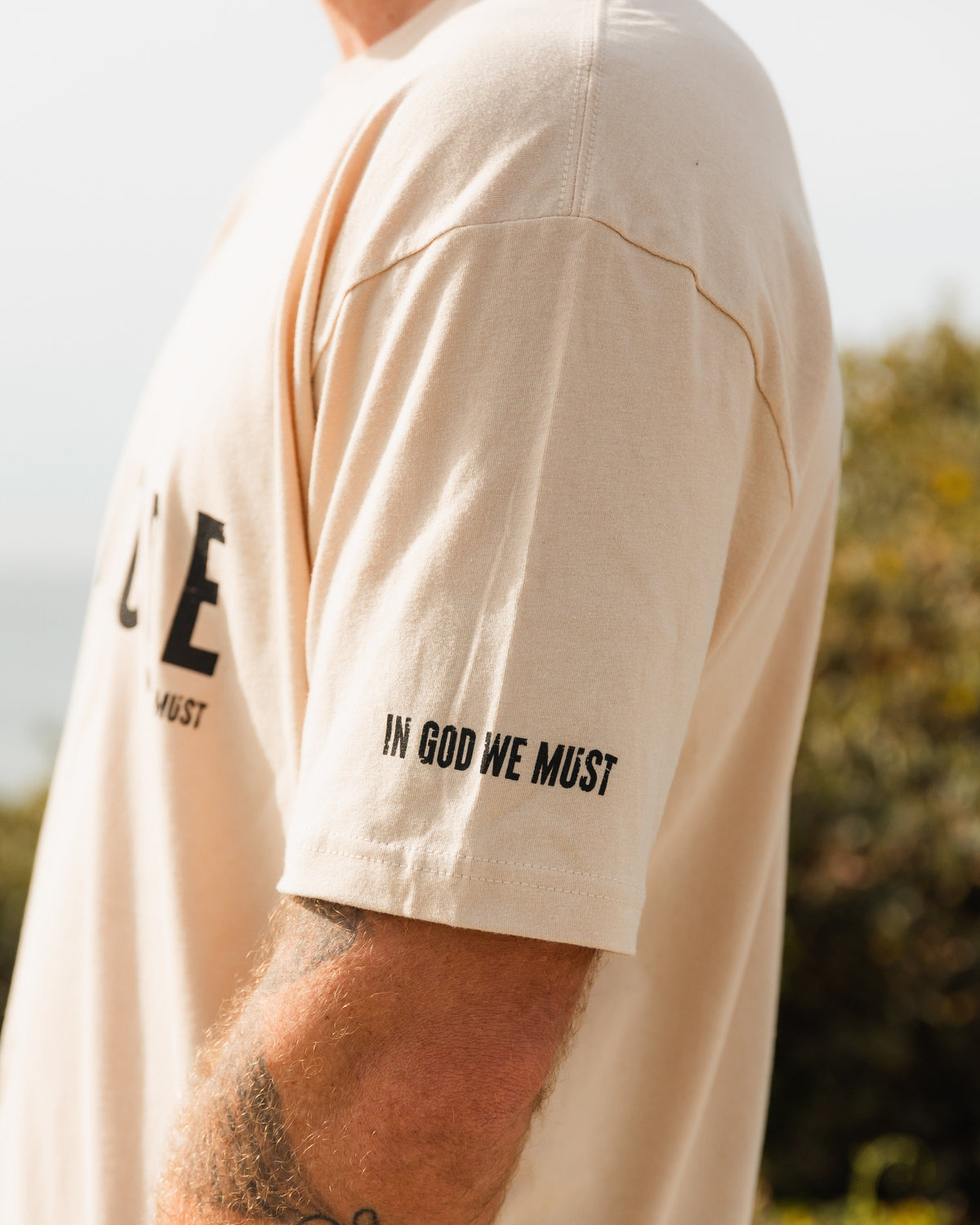 "Gratitude" Sand Tee