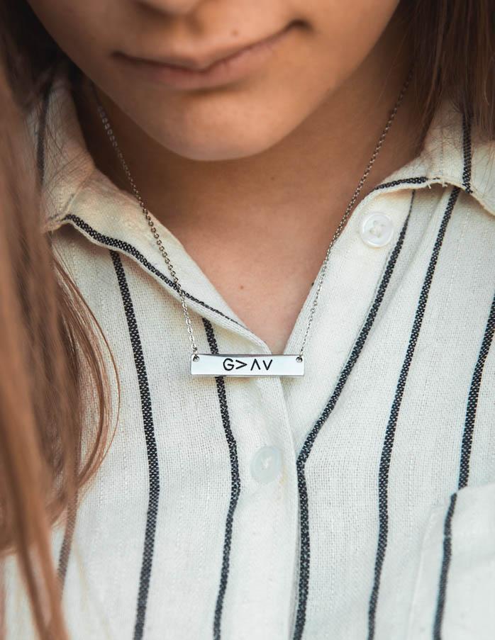 Collar de altos y bajos