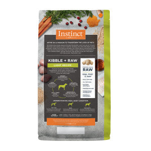 Instinct Raw Boost Light Pollo y Arroz Integral con Cereal Integral (3.5 lb)