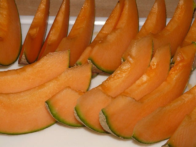 200 HALE'S Best JUMBO CANTALOUPE Orange Muskmelon Cucumis Melo Melon Fruit Seeds