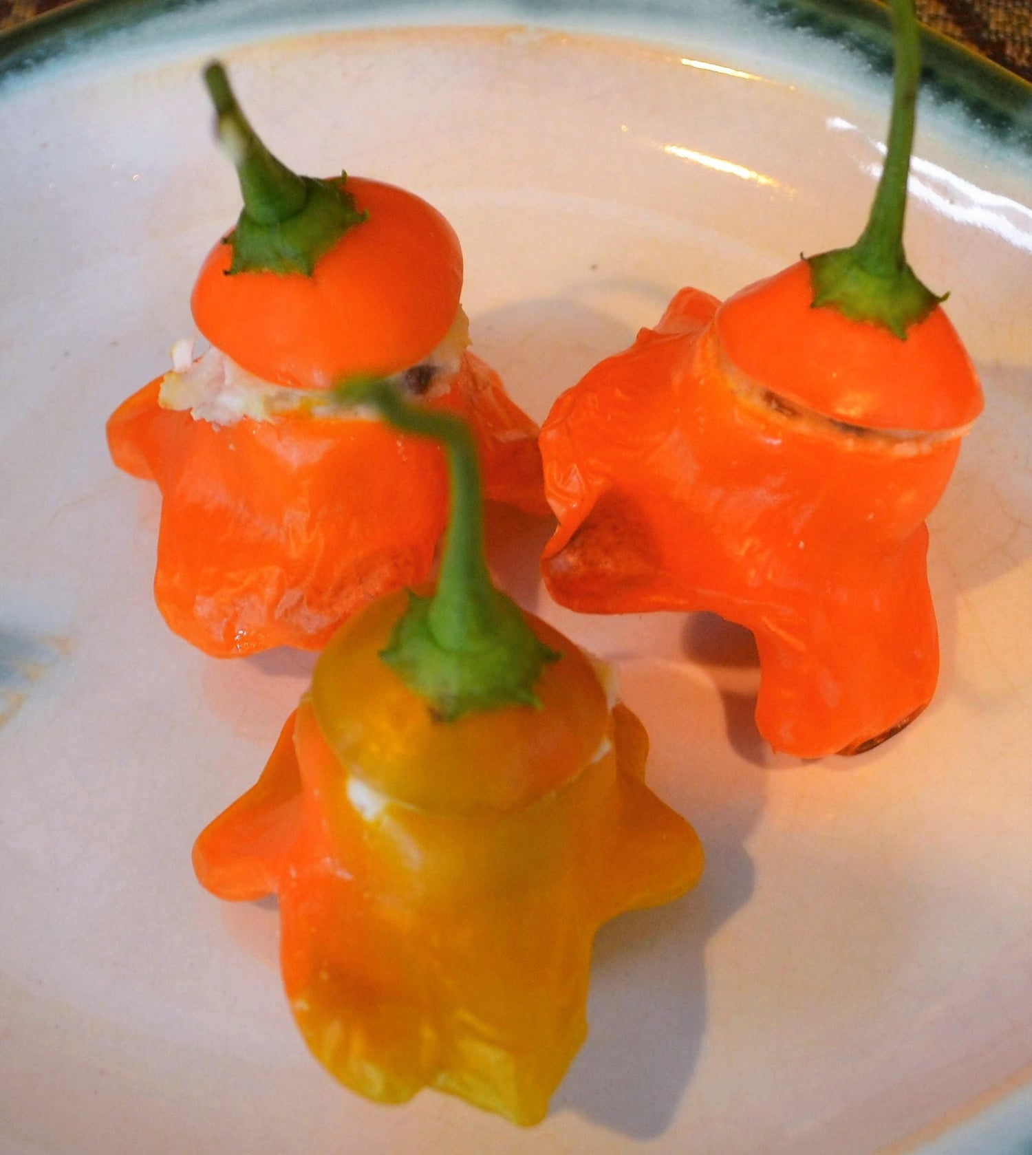 40 PIMIENTOS SCOTCH BONNET naranjas muy picantes Semillas de vegetales de Capsicum Chinense de Jamaica
