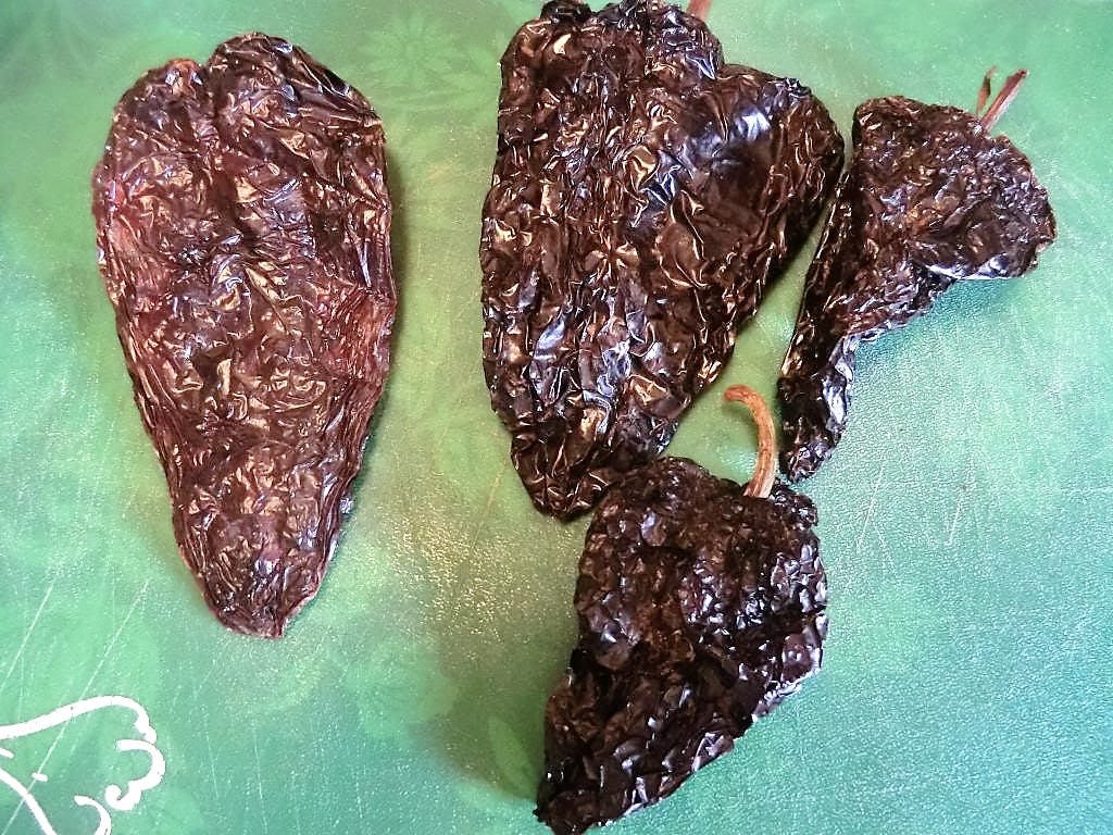 40 MULATO ISLEÑO PIMIENTO Marrón Ligeramente Picante Ancho Poblano Semillas de Verduras